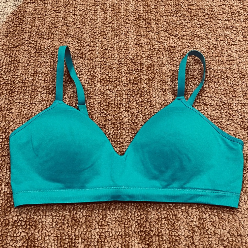 ThirdLove Form 360 Fit Wireless Bra Medium Teal Wire Free M